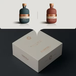 confezione regalo bottiglia 0 50l peranzana o coratina oleificio cericola 0