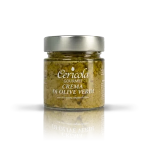 crema spalmabile di olive verdi pate antipasto oleificio cericola