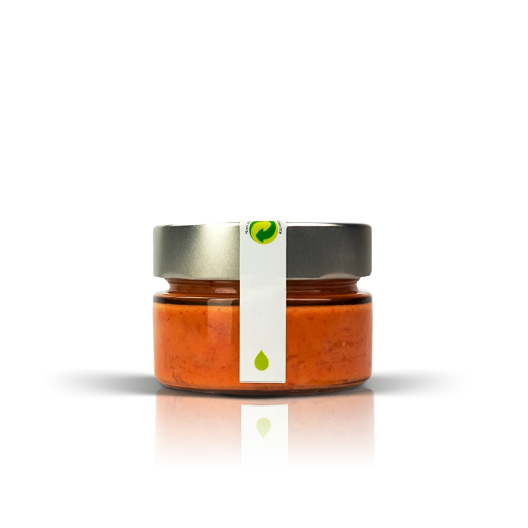 crema spalmabile di peperoncini piccanti pate per bruschette oleificio cericola