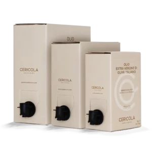 extravergine di oliva blend denocciolato a freddo monocultivar bag in box var 1 3 5l oleificio cericola
