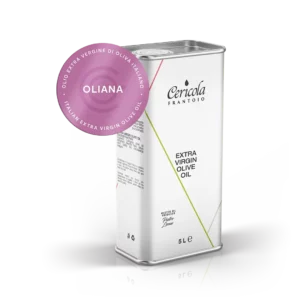 olio extravergine di oliva superintensivo oliana denocciolato latta 5l oleificio cericola