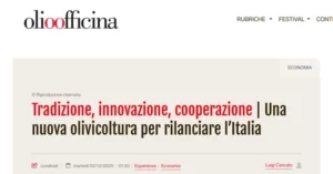 olio officina per oleificio cericola