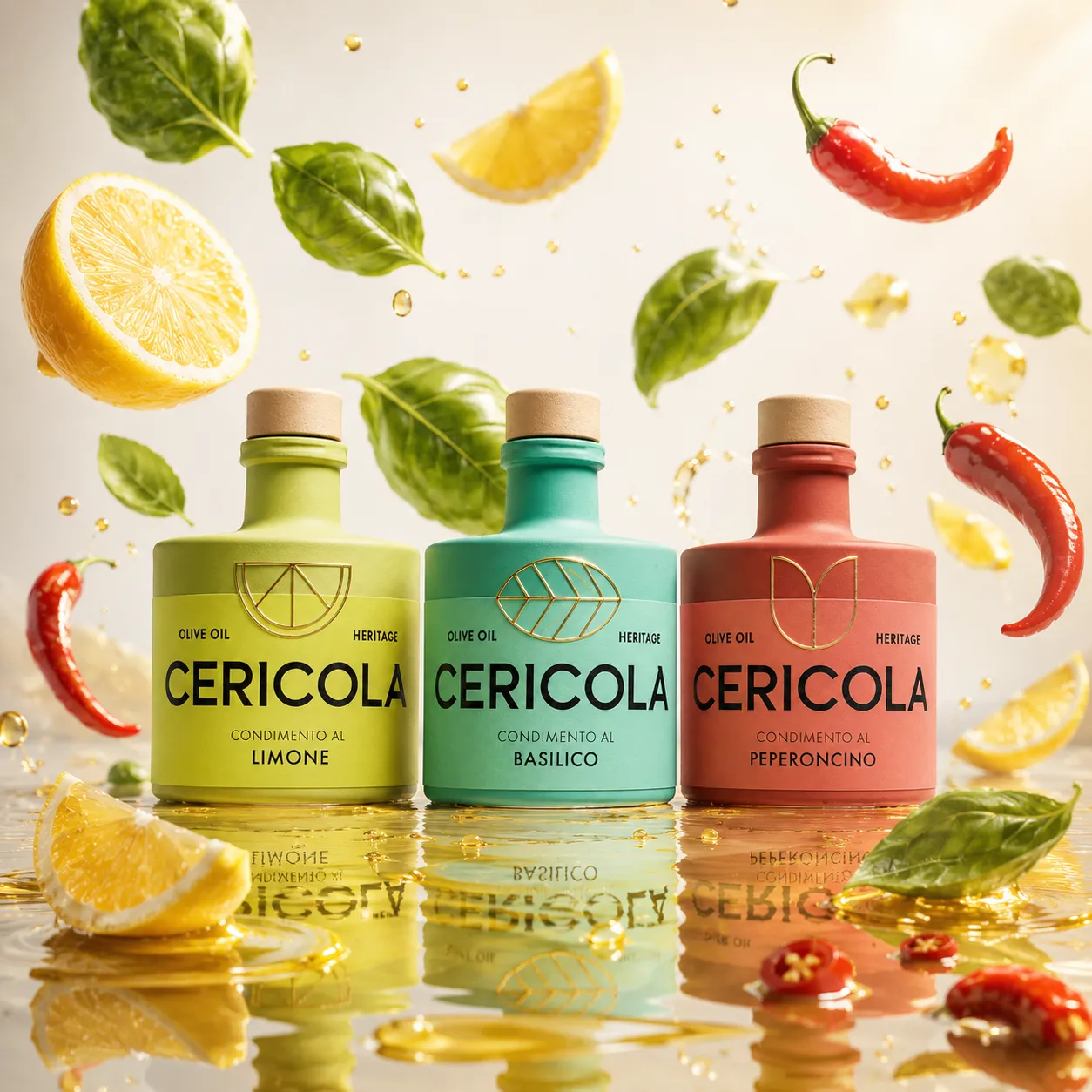 condimento a base di olio extra vergine di oliva aromatizzati oleificio cericola gallery 1