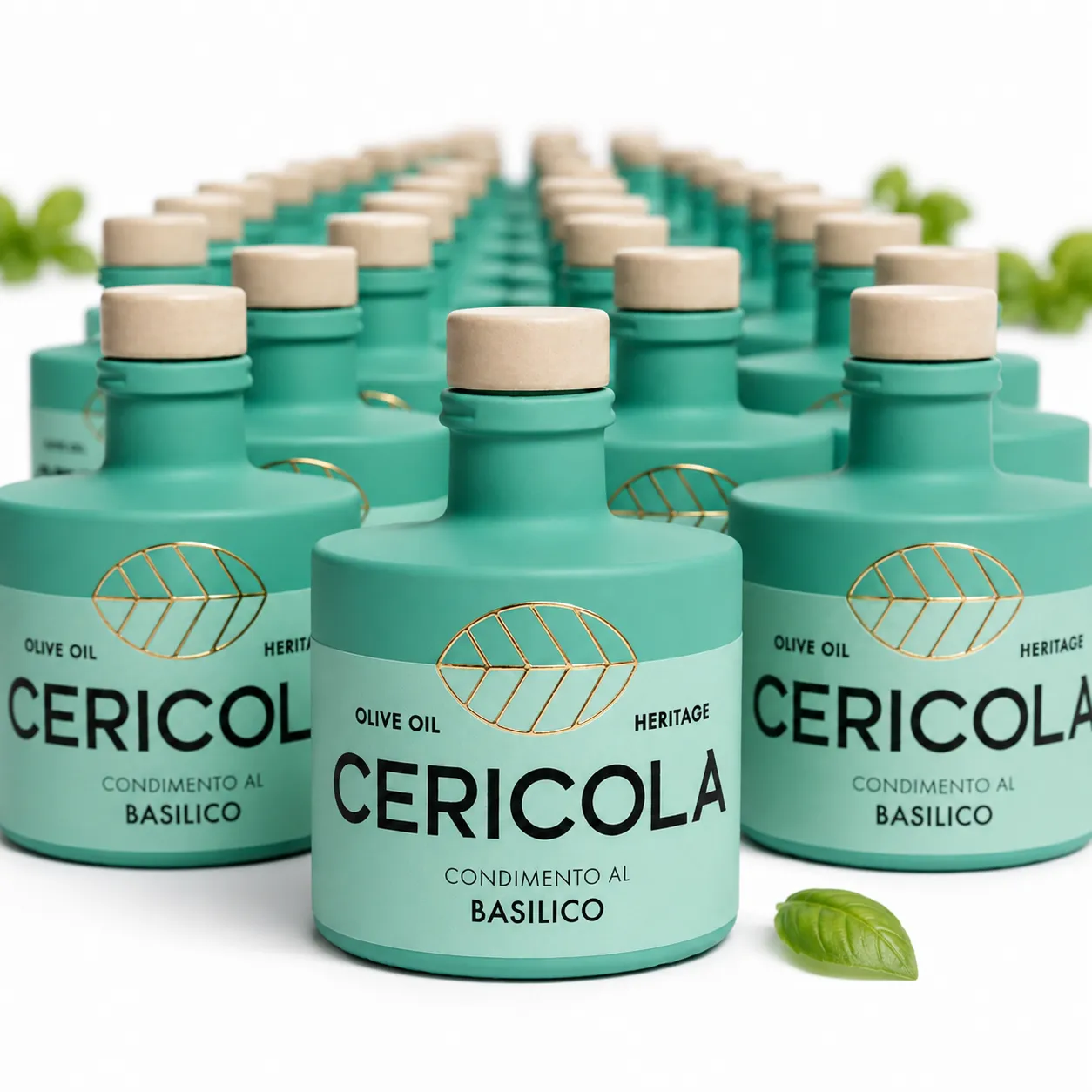 condimento a base di olio extra vergine di oliva aromatizzato al basilico oleificio cericola gallery 3