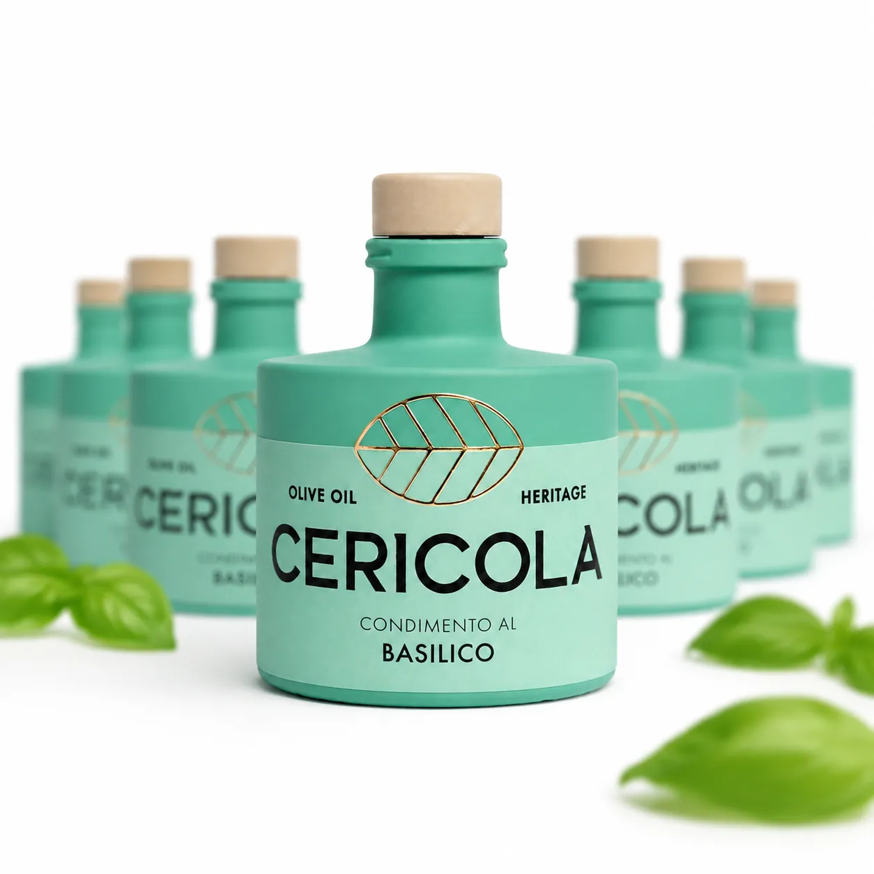 condimento a base di olio extra vergine di oliva aromatizzato al basilico oleificio cericola gallery 4