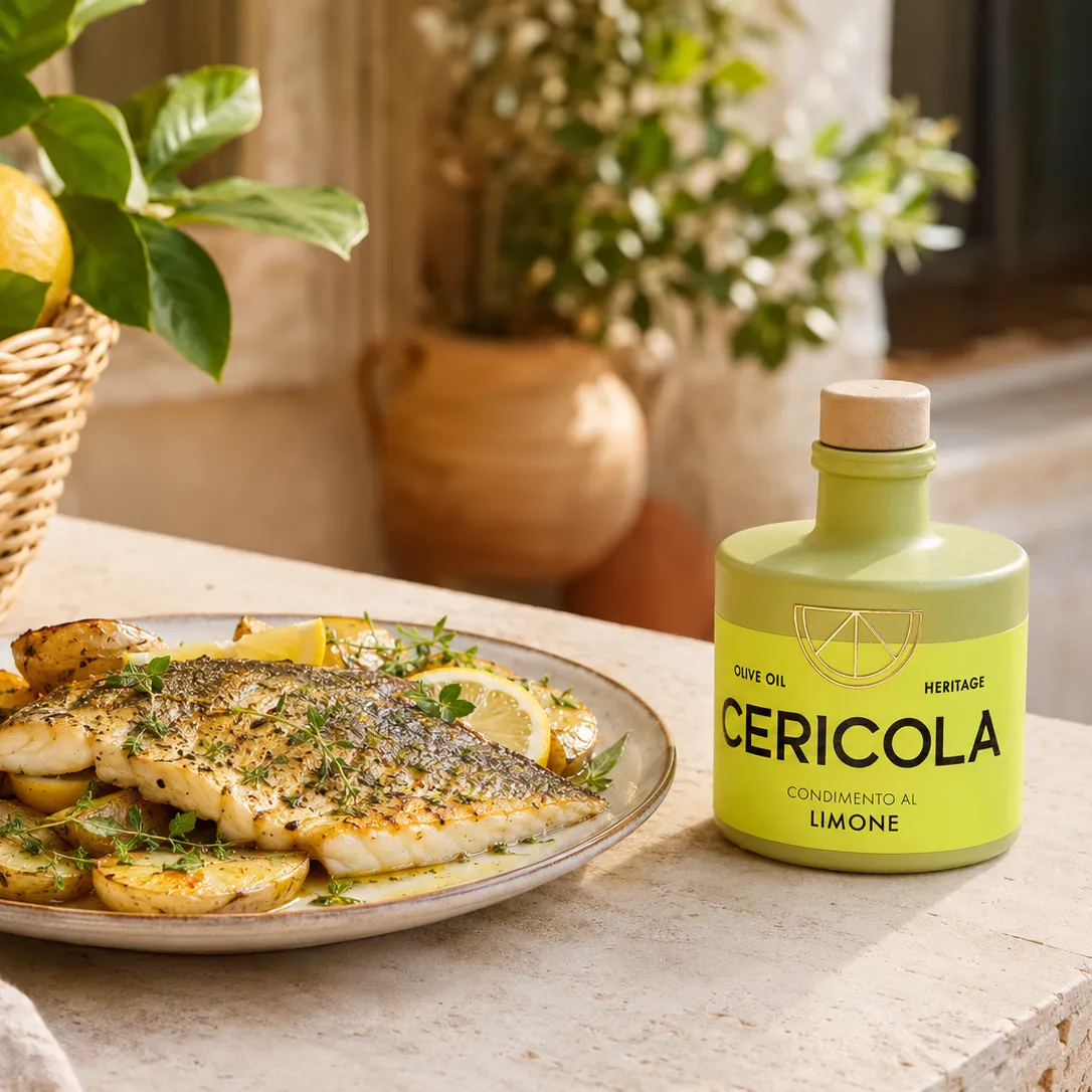 condimento a base di olio extra vergine di oliva aromatizzato al limone oleificio cericola gallery 9