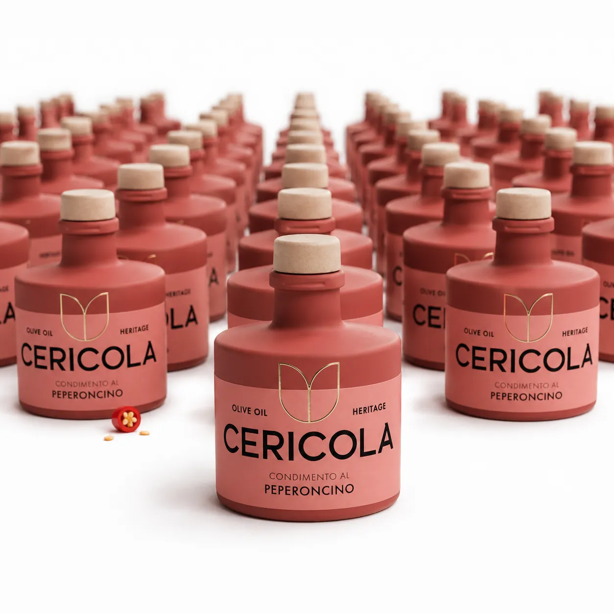 condimento a base di olio extra vergine di oliva aromatizzato al peperoncino oleificio cericola gallery 3