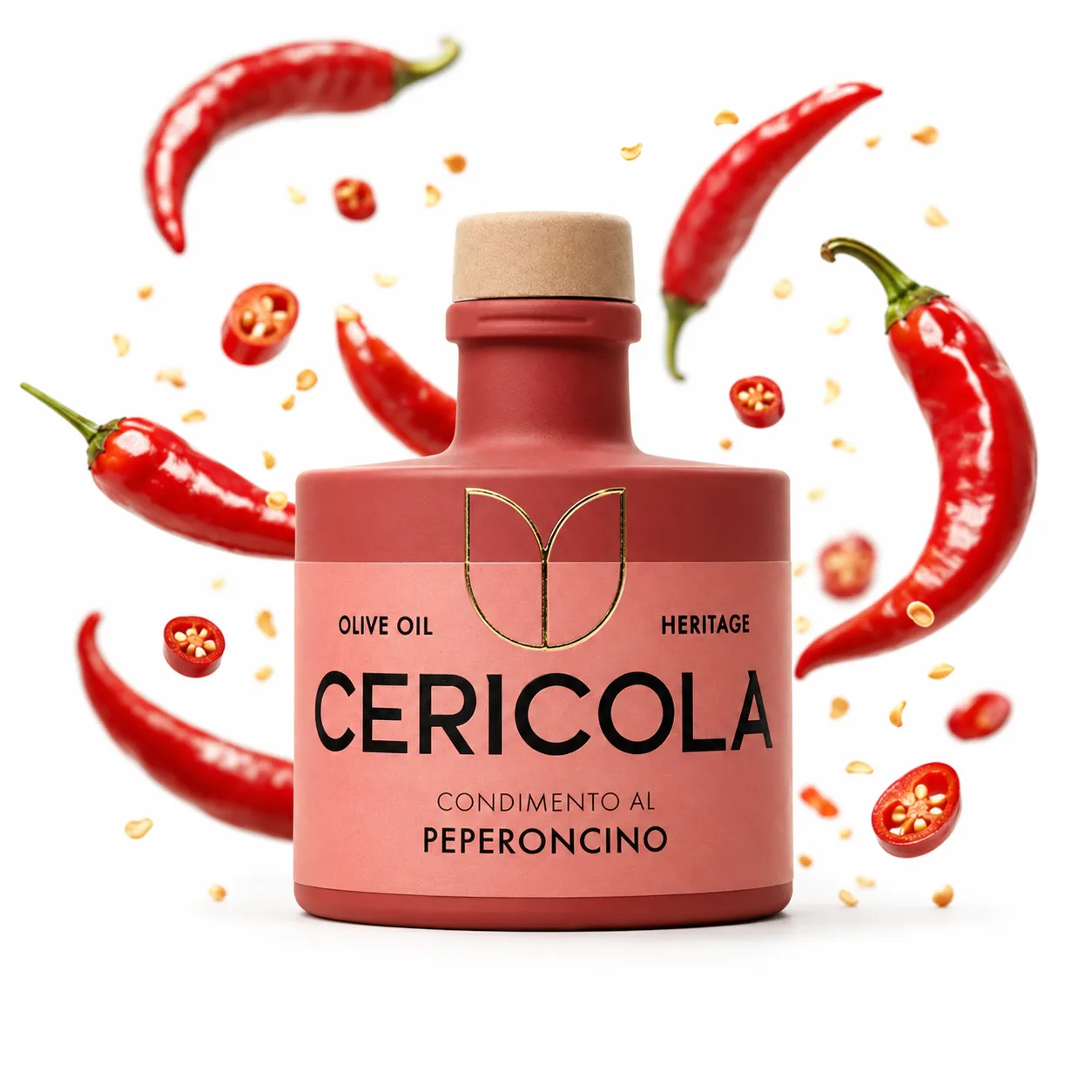 condimento a base di olio extra vergine di oliva aromatizzato al peperoncino oleificio cericola gallery 5