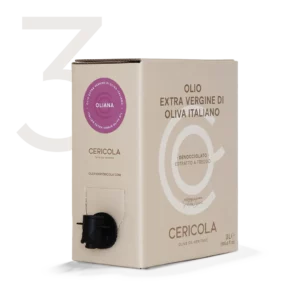olio extravergine di oliva superintensivo oliana denocciolato a freddo monocultivar bag in box var 3l oleificio cericola