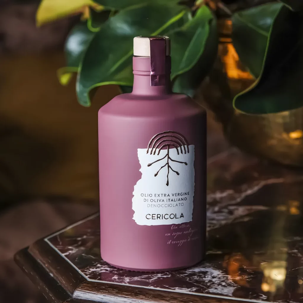 bottiglie superintensivo oleificio cericola