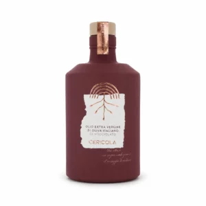 olio extravergine di oliva arbequina monocultivar cericola bottiglia