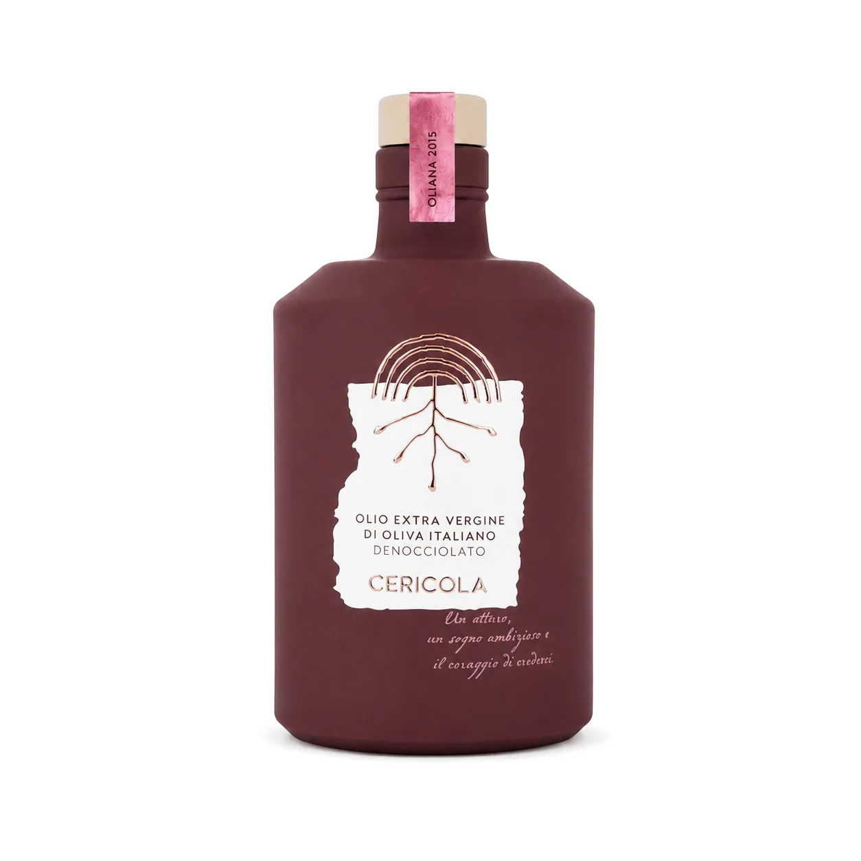 olio extravergine di oliva oliana monocultivar cericola bottiglia